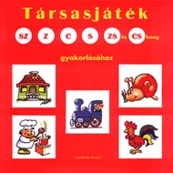 Társasjáték az sz, z, c, s, zs és cs hang gyakorlásához Társasjáték az sz, z, c, s, zs és cs hang gyakorlásához
