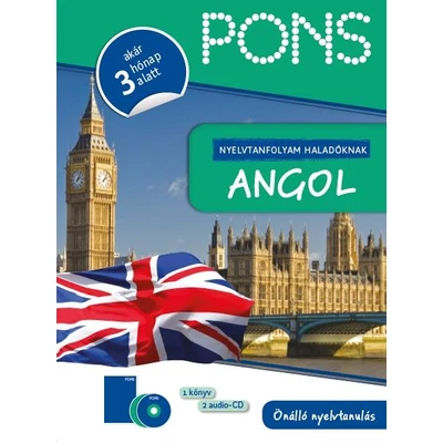 PONS NYELVTANFOLYAM HALADÓKNAK - ANGOL (ÚJ)