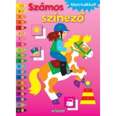 SZÁMOS SZÍNEZŐ MATRICÁKKAL! - RÓZSASZÍN