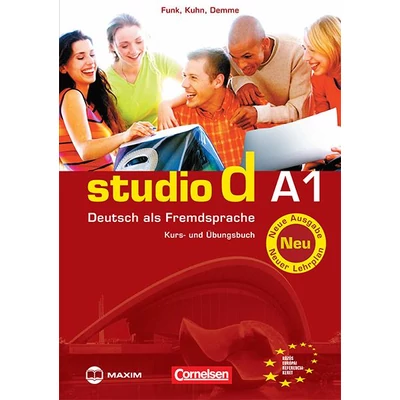 STUDIO D A1 NEU - DEUTSCH ALS FREMDSPRACHE KURS-UND ÜBUNGSBUCH + CD