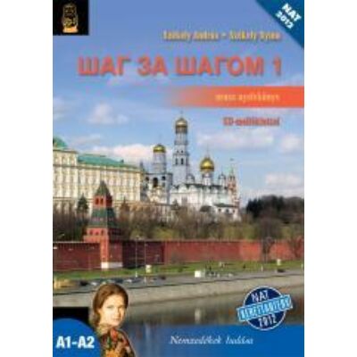 Sag za sagom 1. orosz nyelvkönyv +CD mell.