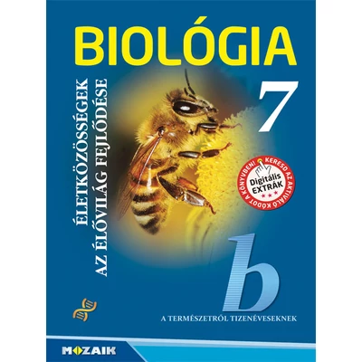 Biológia 7. tankönyv - Új, 2022-es kiadás