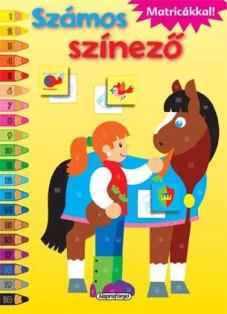 SZÁMOS SZÍNEZŐ MATRICÁKKAL! - SÁRGA