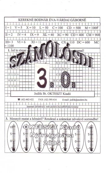 Számolósdi 3.o