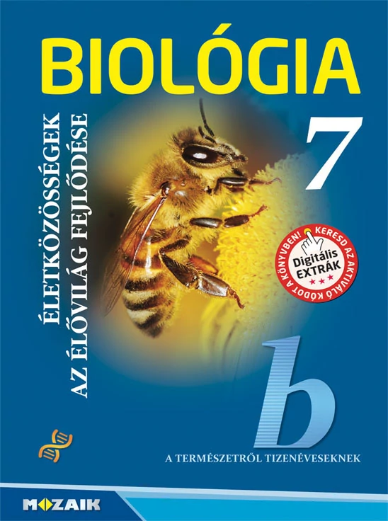 Biológia 7. tankönyv - Új, 2022-es kiadás