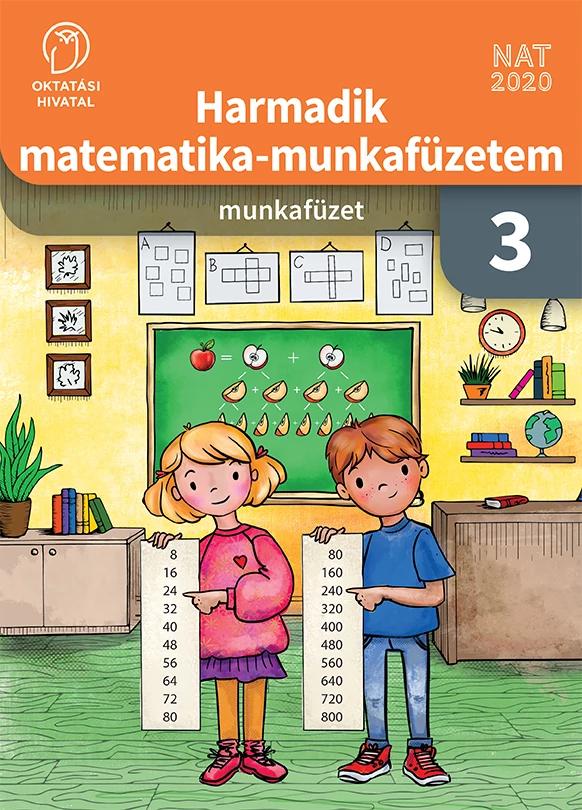 Harmadik matematika munkafüzetem 3. 