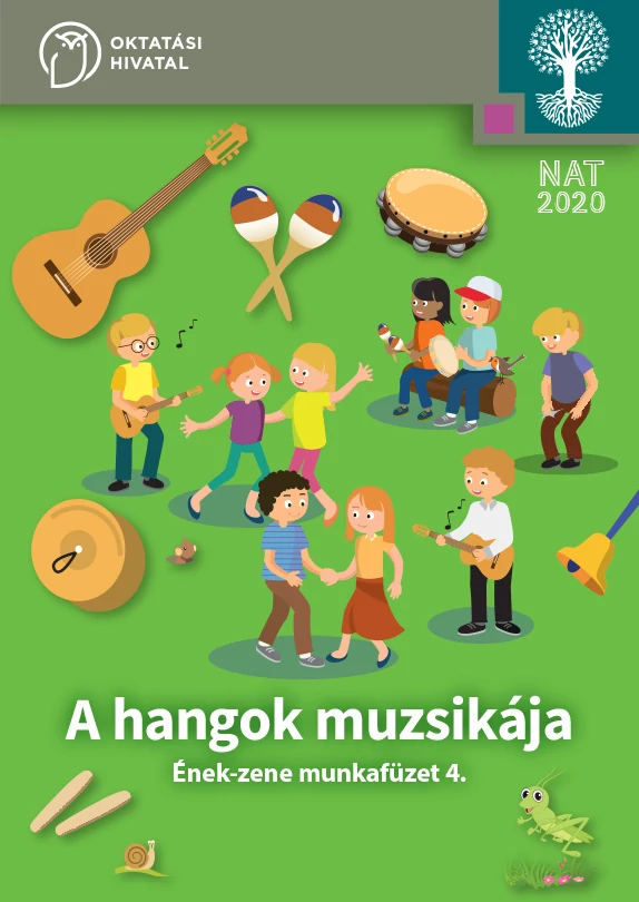 A hangok muzsikája - Ének-zene munkafüzet 4. 
