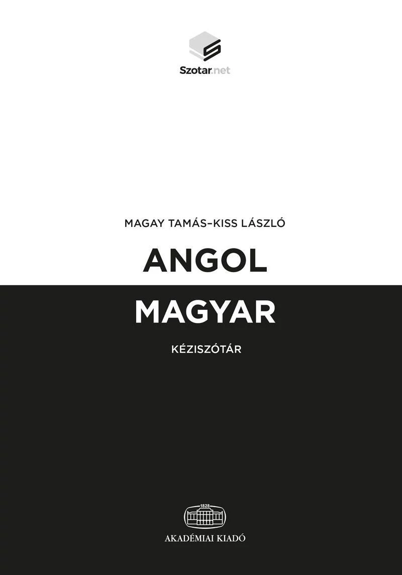 Angol-magyar kéziszótár + online szótárcsomag