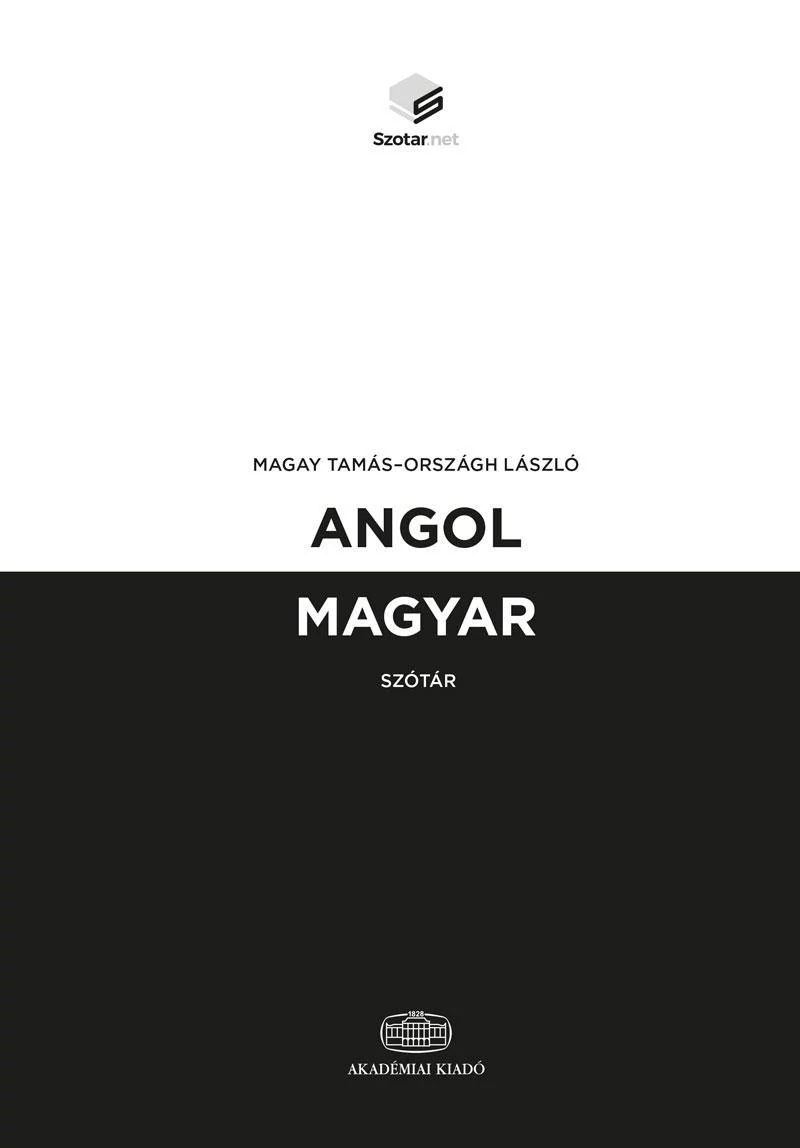 Angol-magyar szótár + online szótárcsomag