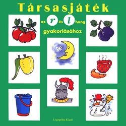 Társasjáték az r és l hang gyakorlásához