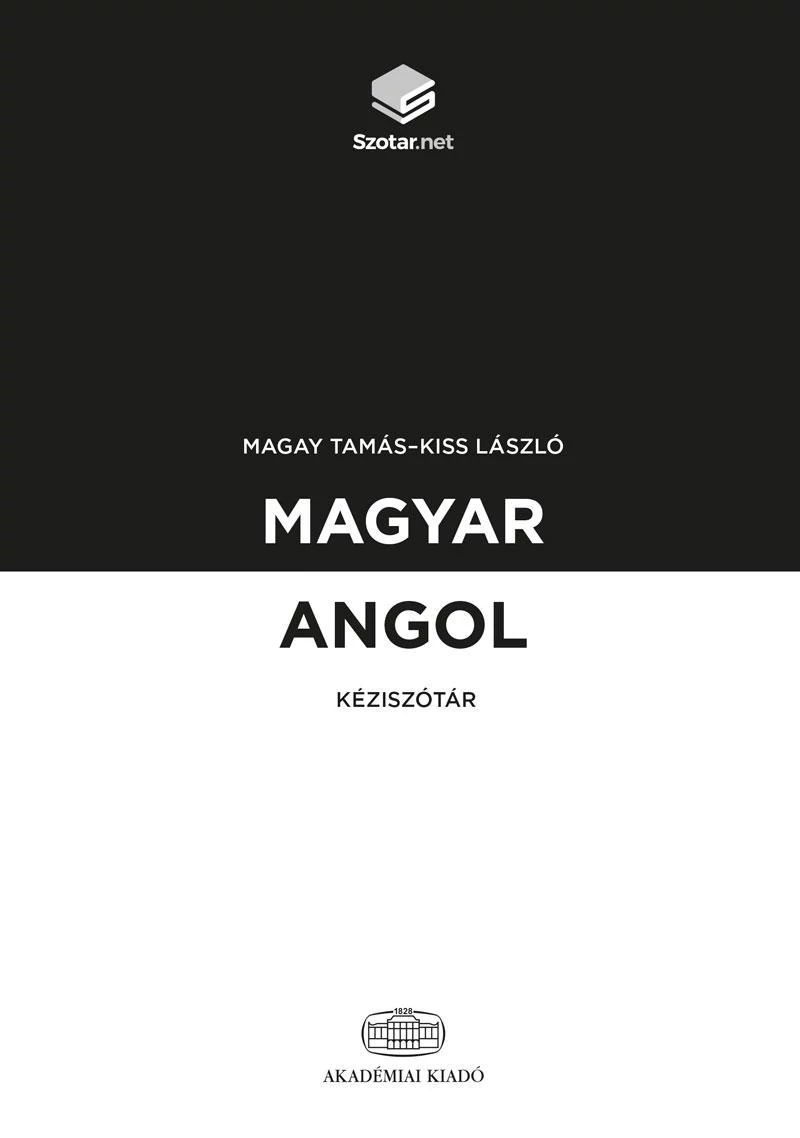 Magyar-angol kéziszótár + online szótárcsomag
