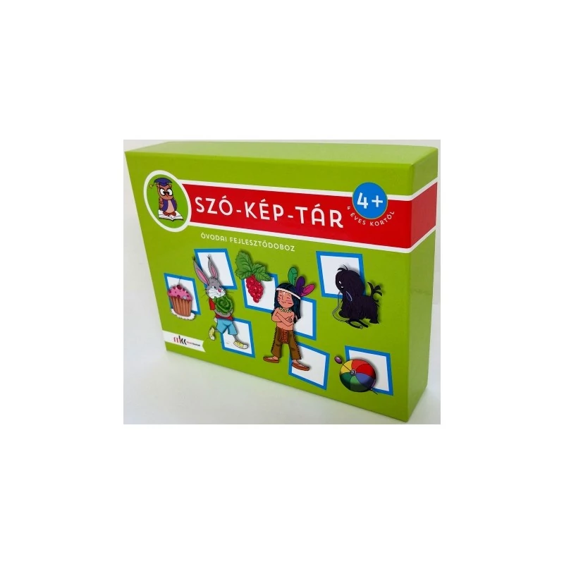 Szó-kép-tár – Óvodai fejlesztődoboz  - 4 éves kortól