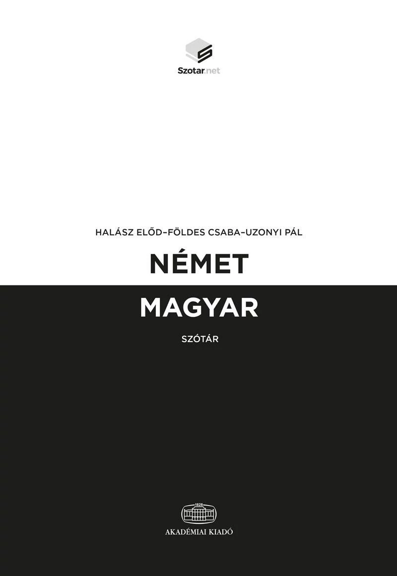 Német-magyar szótár + online szótárcsomag